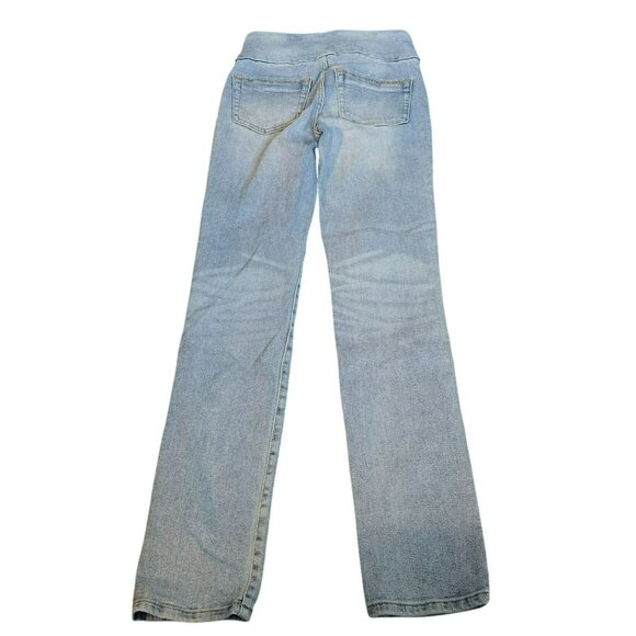 Rock & Republic Pull-on Jeans Denim Fever Womens Size 2 Tall Light Wash jj3764 - Picture 7 of 10